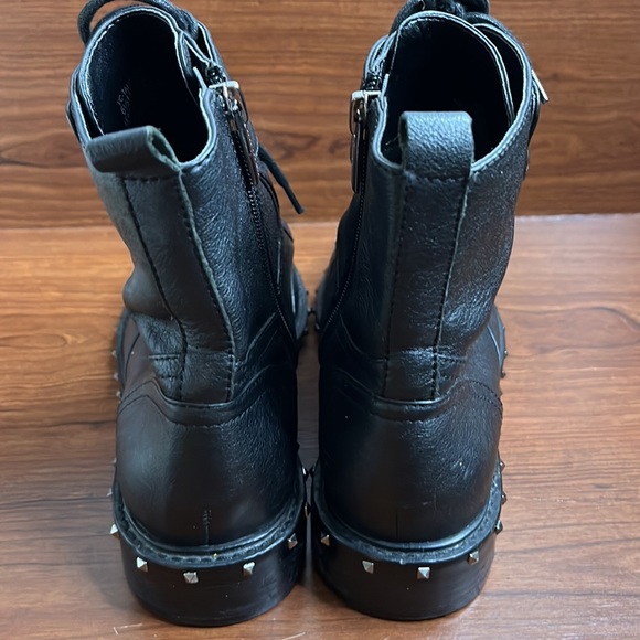 Vince Camuto Black Ankle Studded Boots - Picture 5 of 5